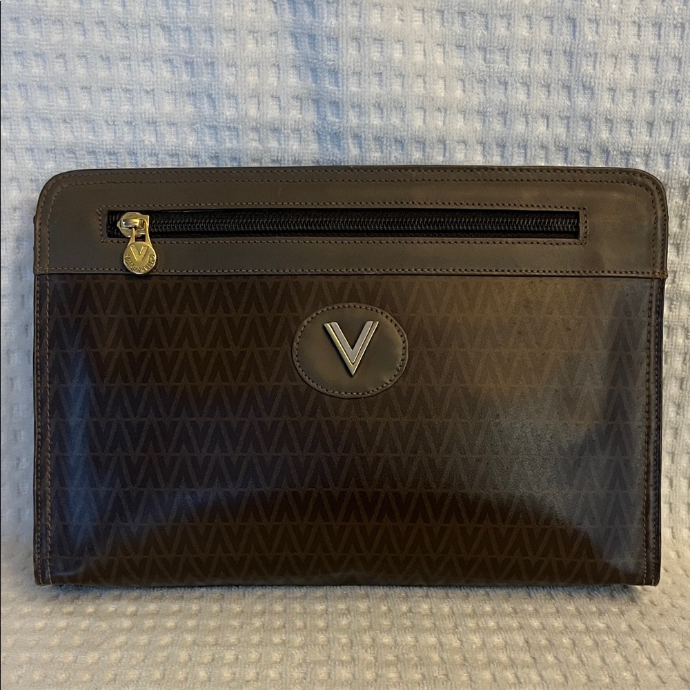 Mario Valentino V-Logo Clutch